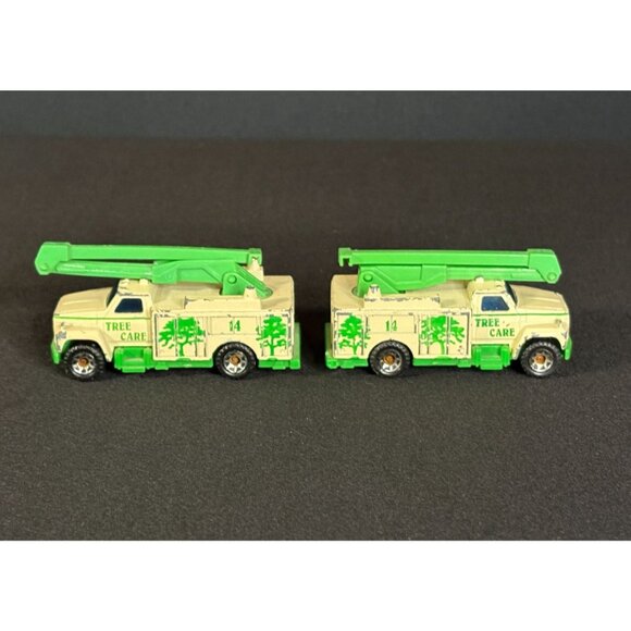 Matchbox Tree Utility Truck Ford Bucket Boom 1989 F-Series MB33 MB74 Toy Car VTG - Picture 3 of 7